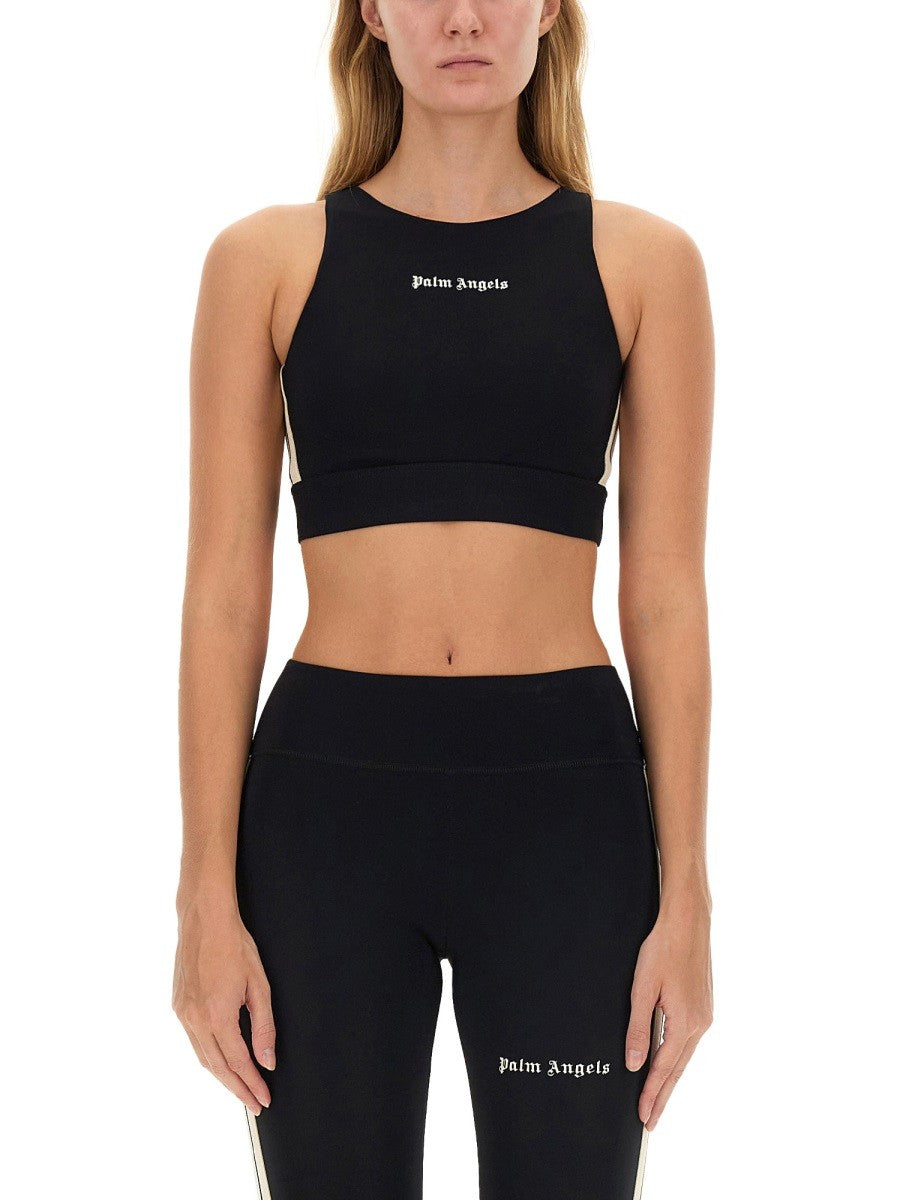 Palm Angels Topy s logem