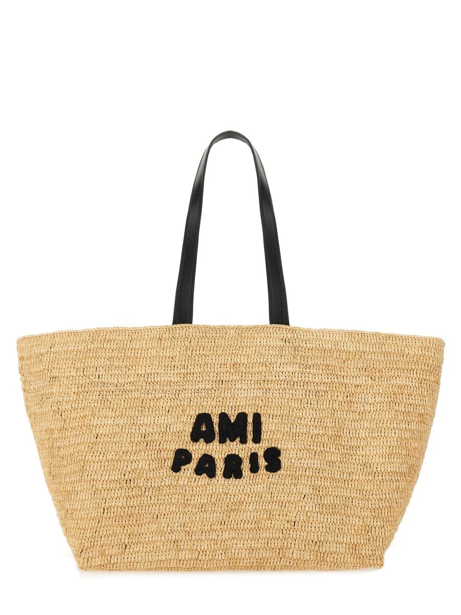 Ami Paris TOTE BAG WITH LOGO