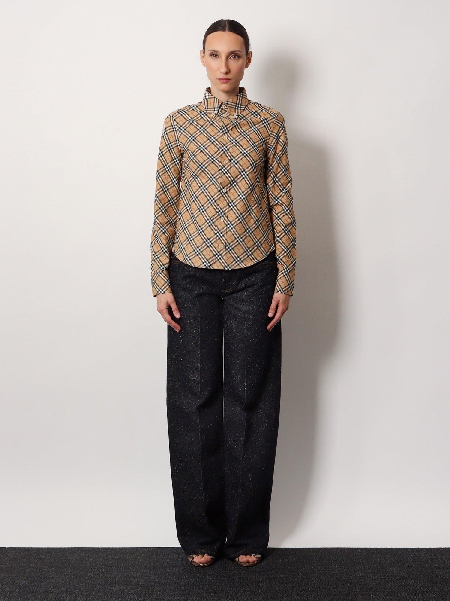 Burberry Košile z organické bavlny s tradičním kostkovaným vzorem