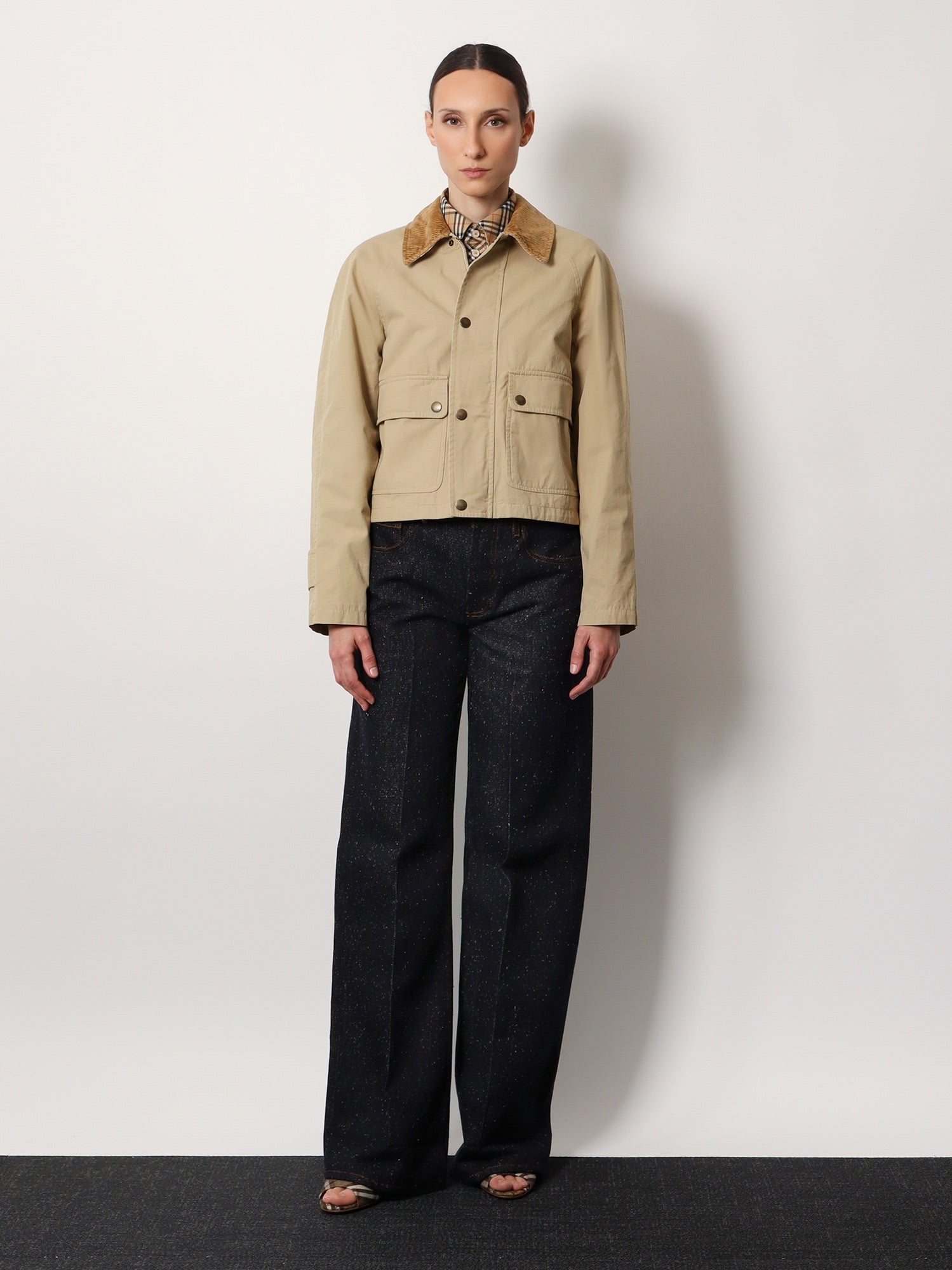 Burberry Košile z organické bavlny s tradičním kostkovaným vzorem