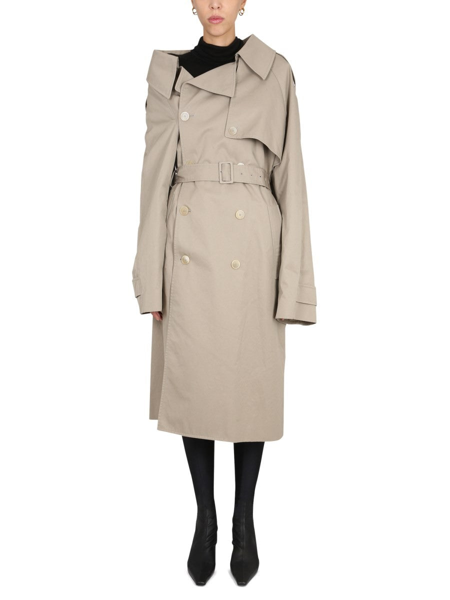 Balenciaga TRENCH "OFF THE SHOULDER"