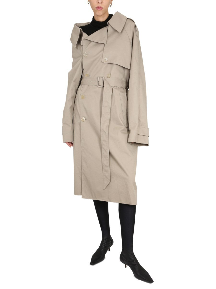Balenciaga TRENCH "OFF THE SHOULDER"