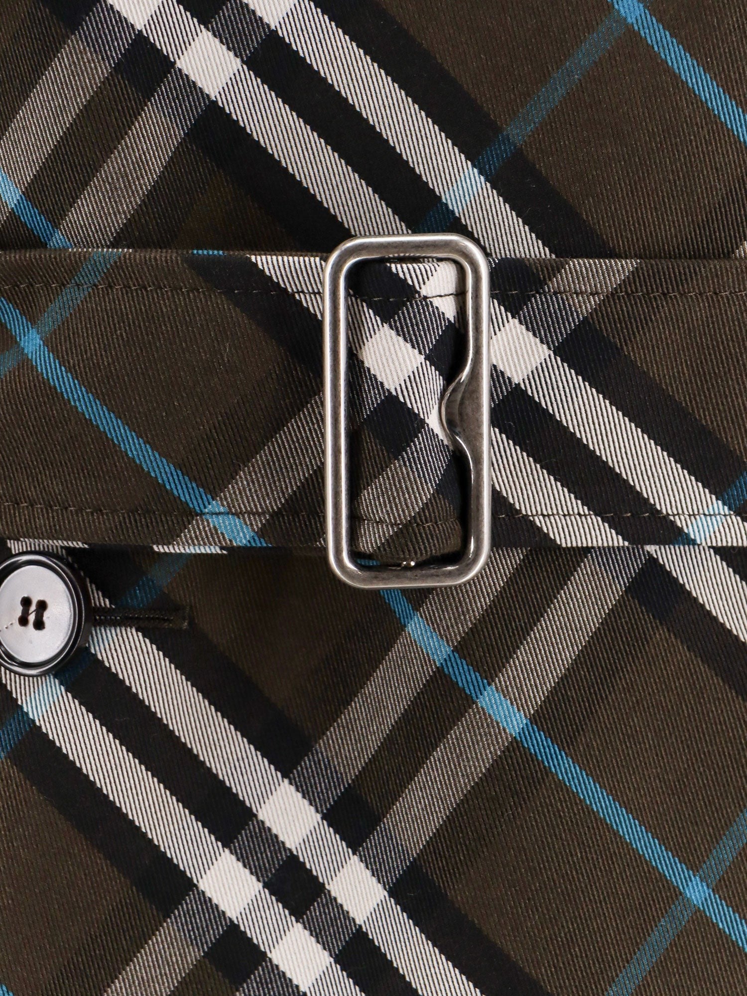 Burberry Trenčkot s kostkovaným potiskem