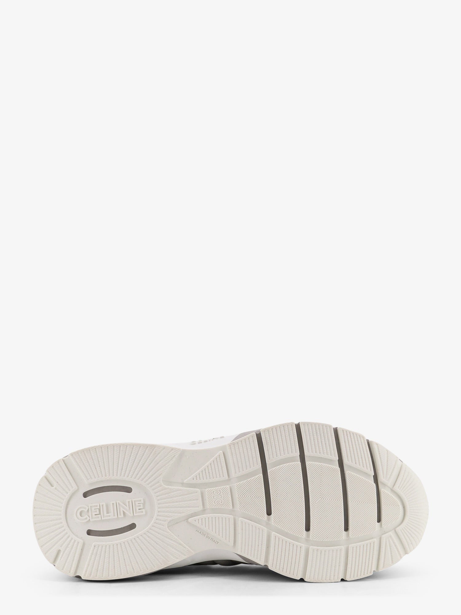 Celine Trio Lace Up suede and mesh sneakers