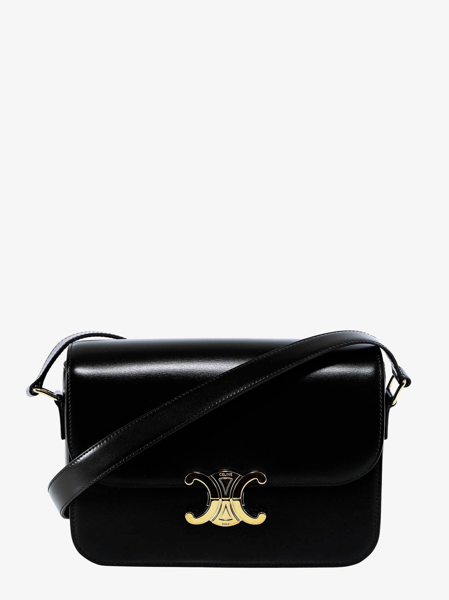 Celine Triomphe Classique leather shoulder bag