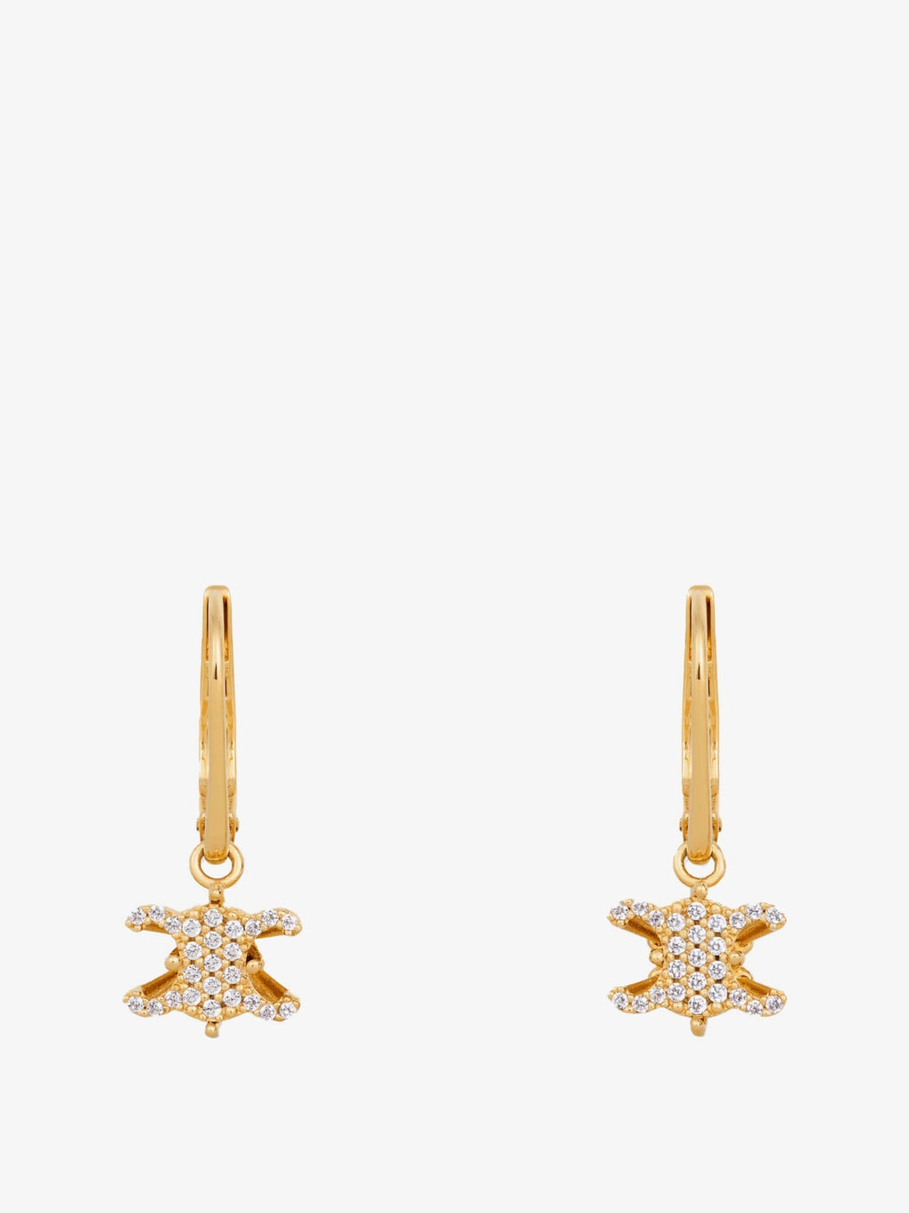Celine Triomphe Solitaire Sparkle earrings
