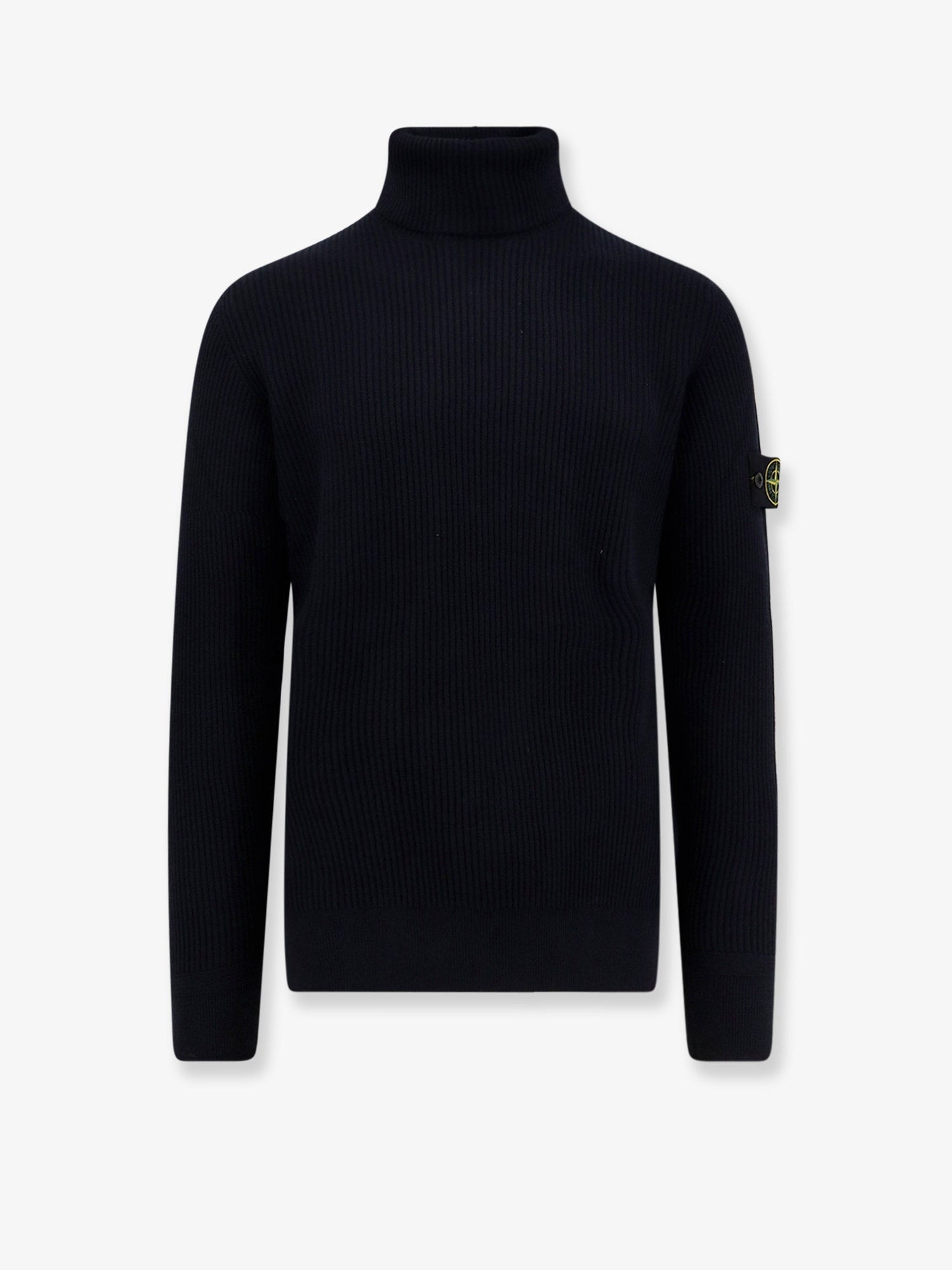 Stone Island Turtleneck certified virgin wool sweater