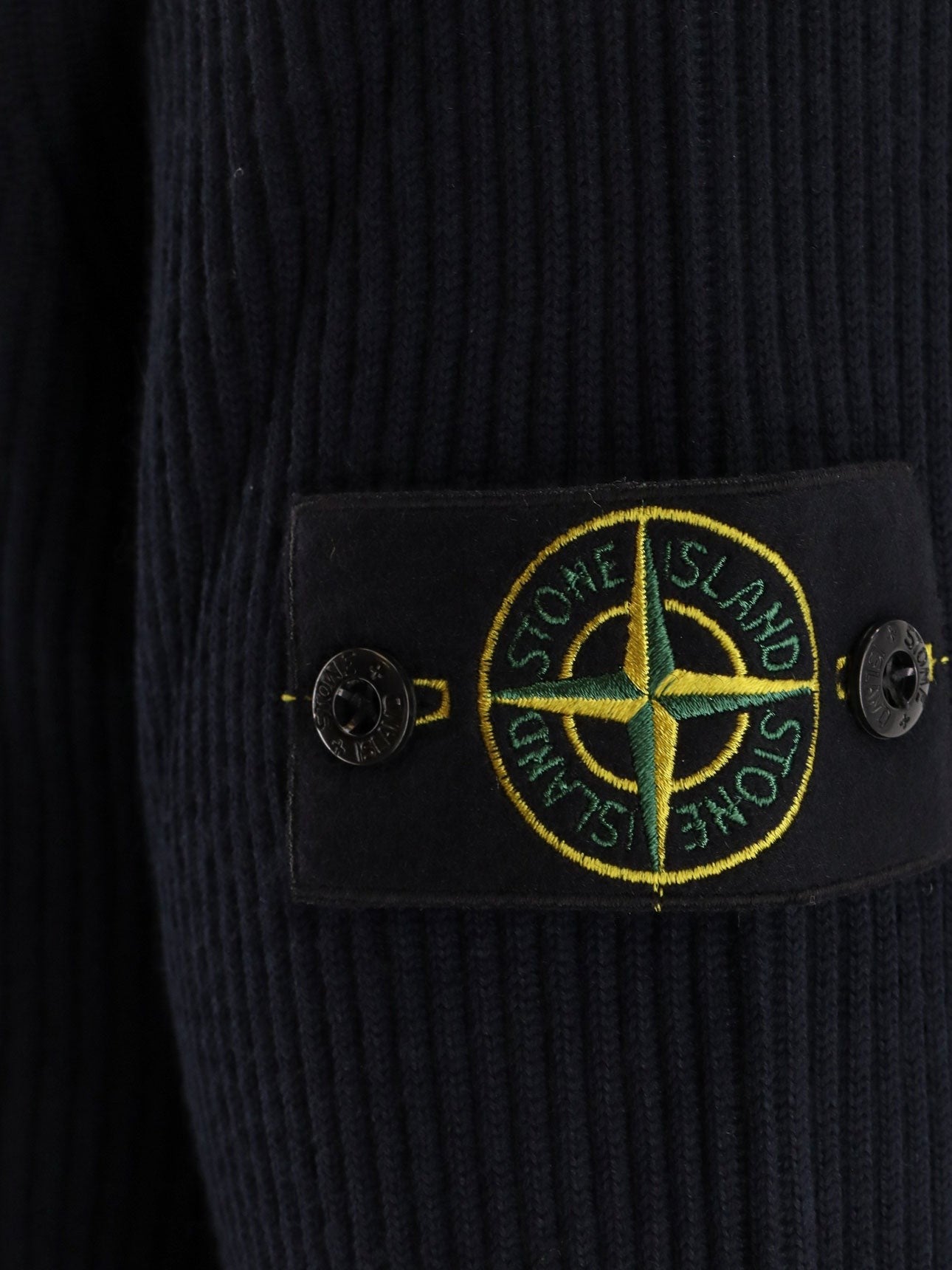 Stone Island Turtleneck certified virgin wool sweater