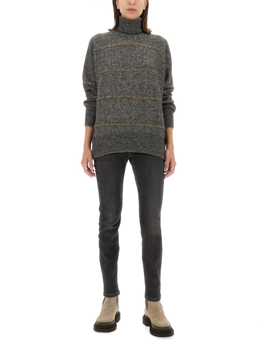 Brunello Cucinelli ΠΟΥΚΑΜΙΣΟ ΜΕ ΖΙΒΑΓΚΟ