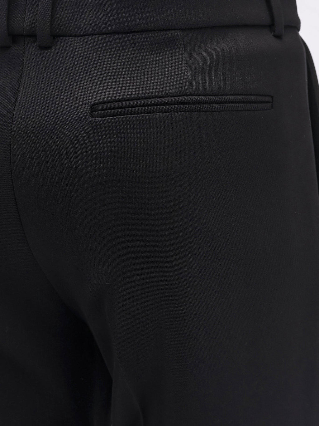 Saint Laurent Smokingo vilnos kelnės su šoninėmis atlasinėmis juostomis