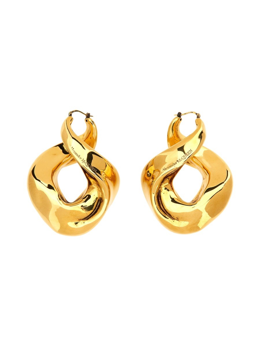 Alexander Mcqueen TWISTED ØRERINGE