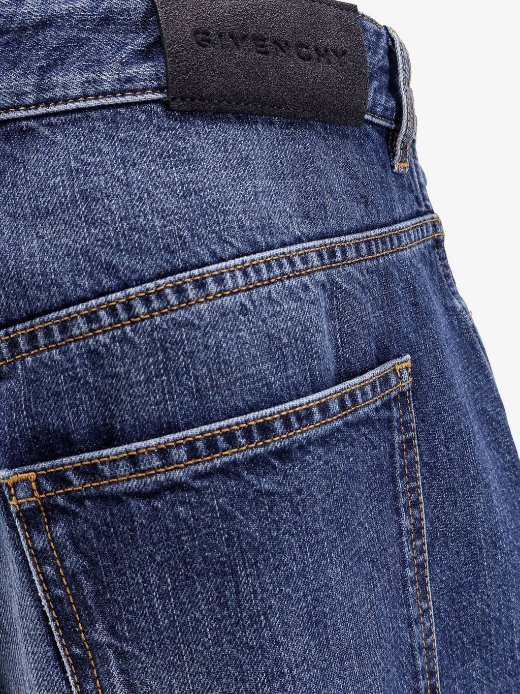 Givenchy Twisted stone-washed traperice