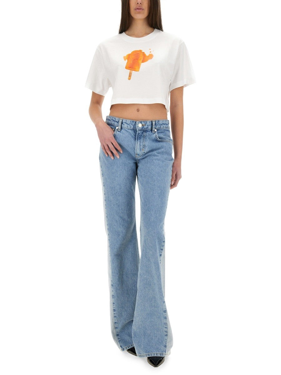 Moschino Jeans 2トーンデニムジーンズ