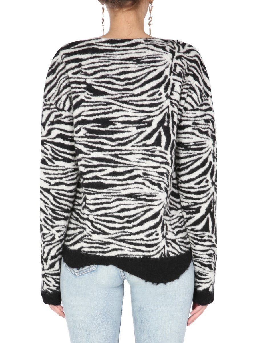 Saint Laurent PULOVER CU DECOLTEU ÎN V