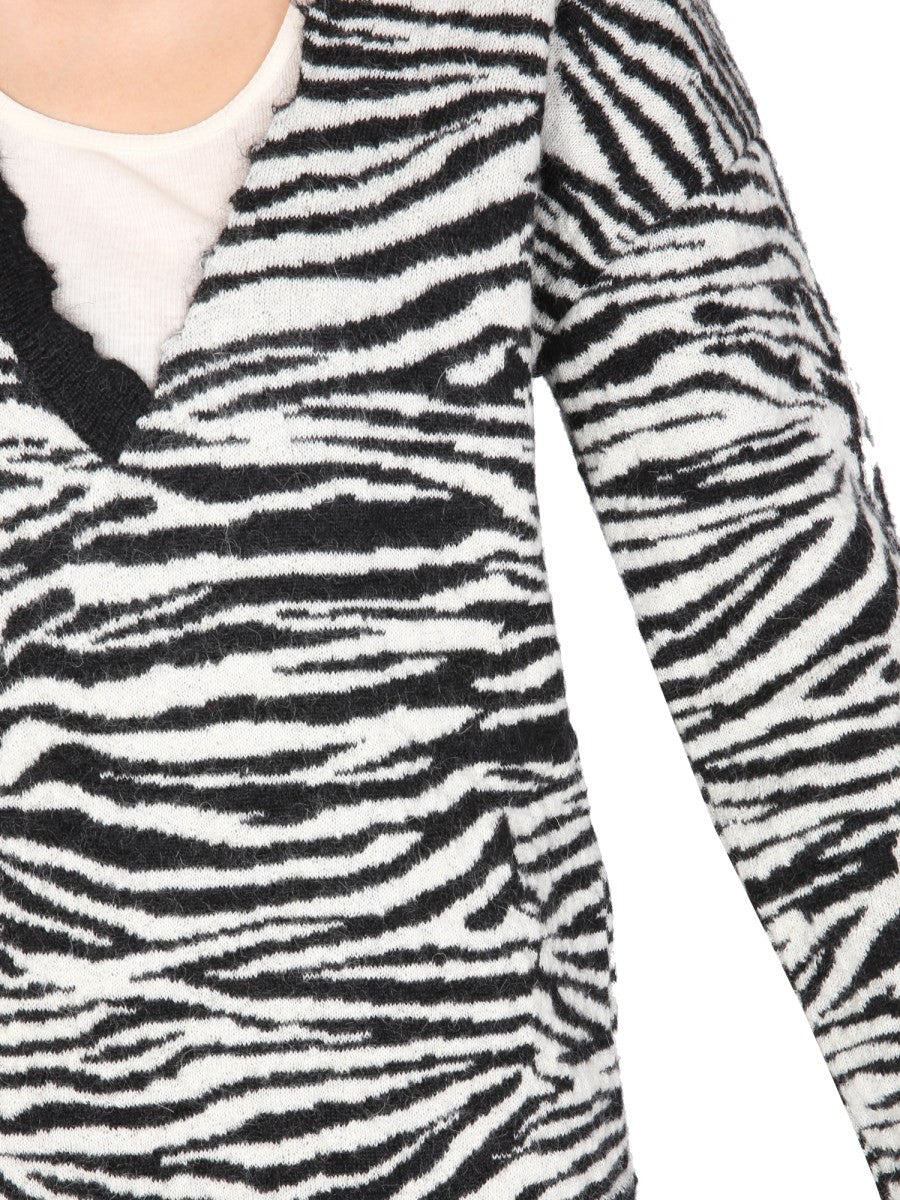 Saint Laurent PULOVER CU DECOLTEU ÎN V