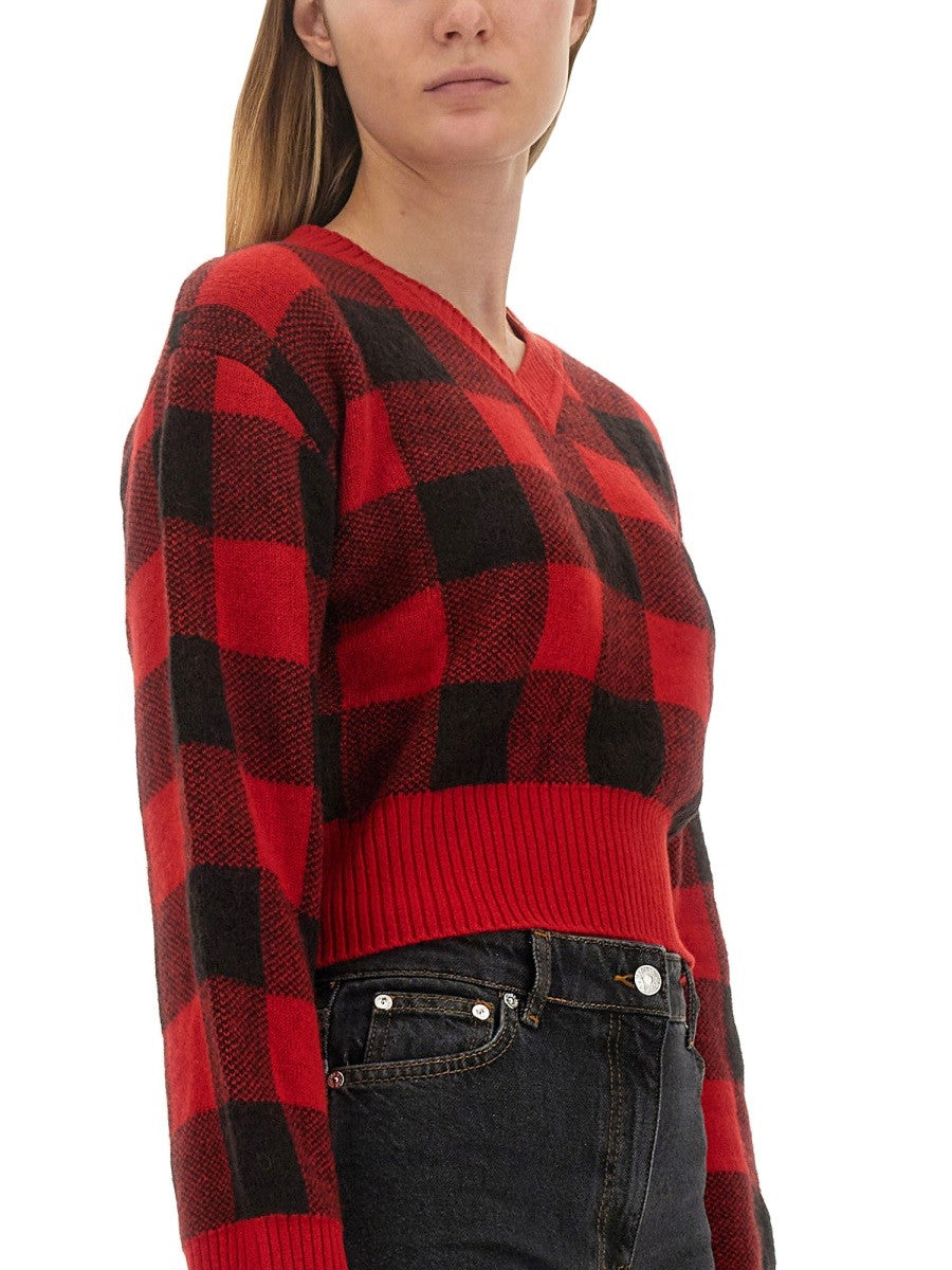 Moschino Jeans V-NECK SWEATER