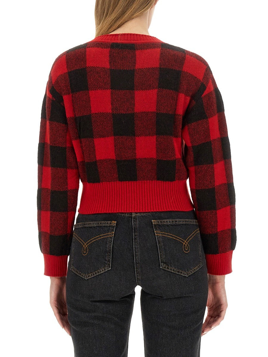 Moschino Jeans V-NECK SWEATER