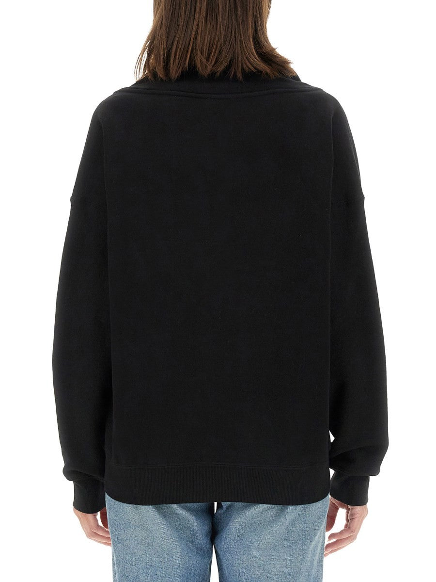 Saint Laurent V-NECK SWEATSHIRT