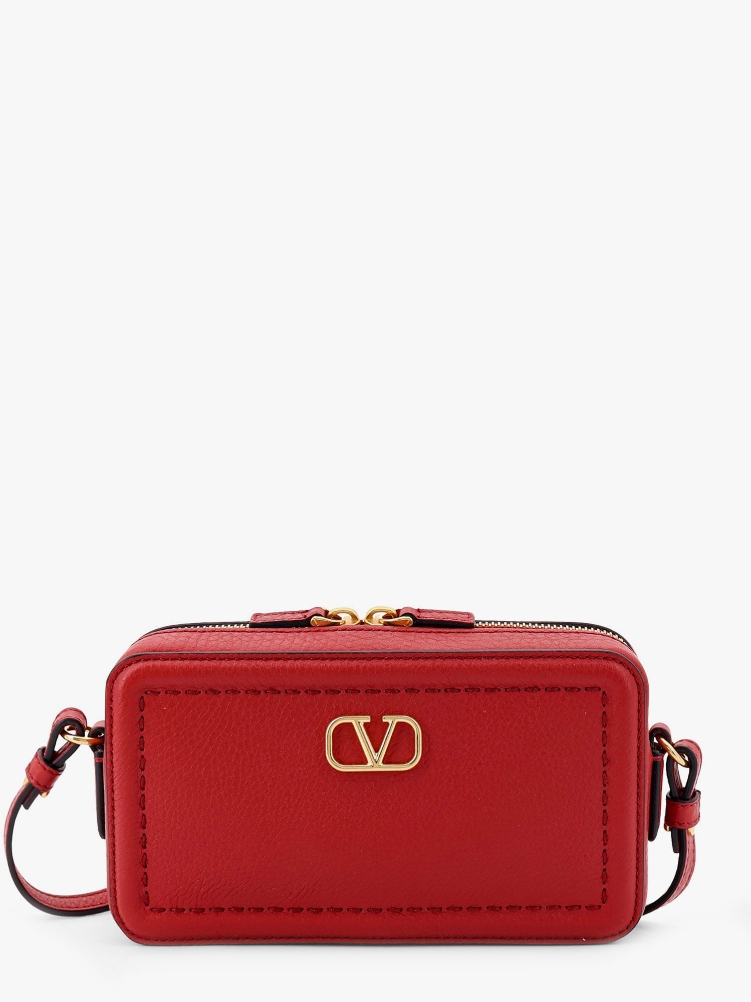 Sac porté épaule en cuir Valentino Garavani alltime avec détail VLogo Signature
