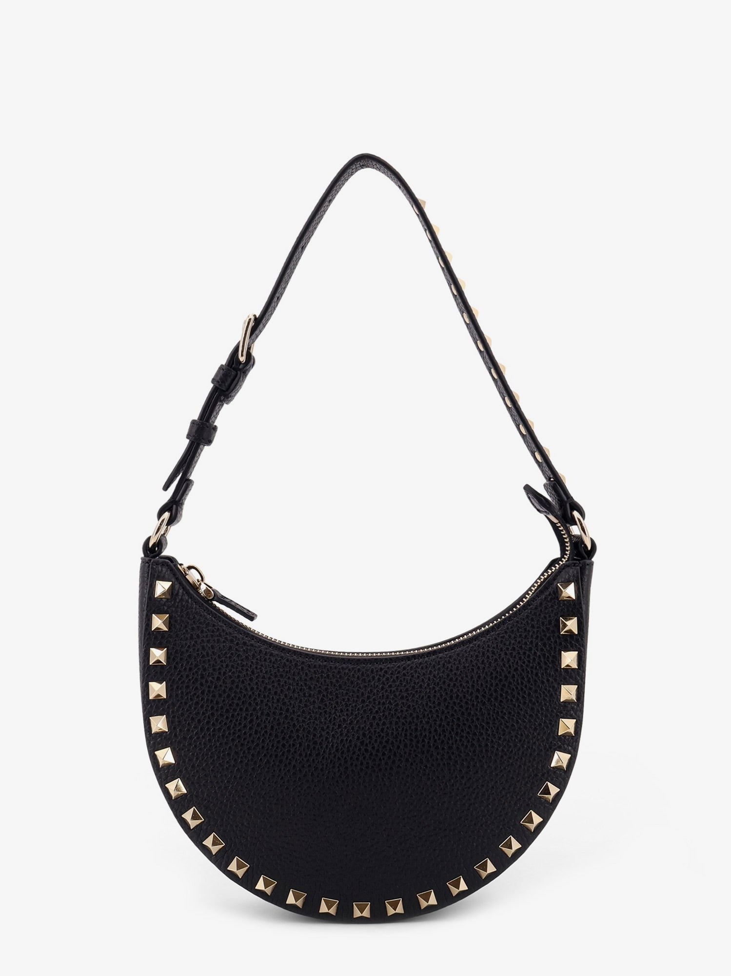 Valentino Garavani Rockstud mini sac hobo en cuir
