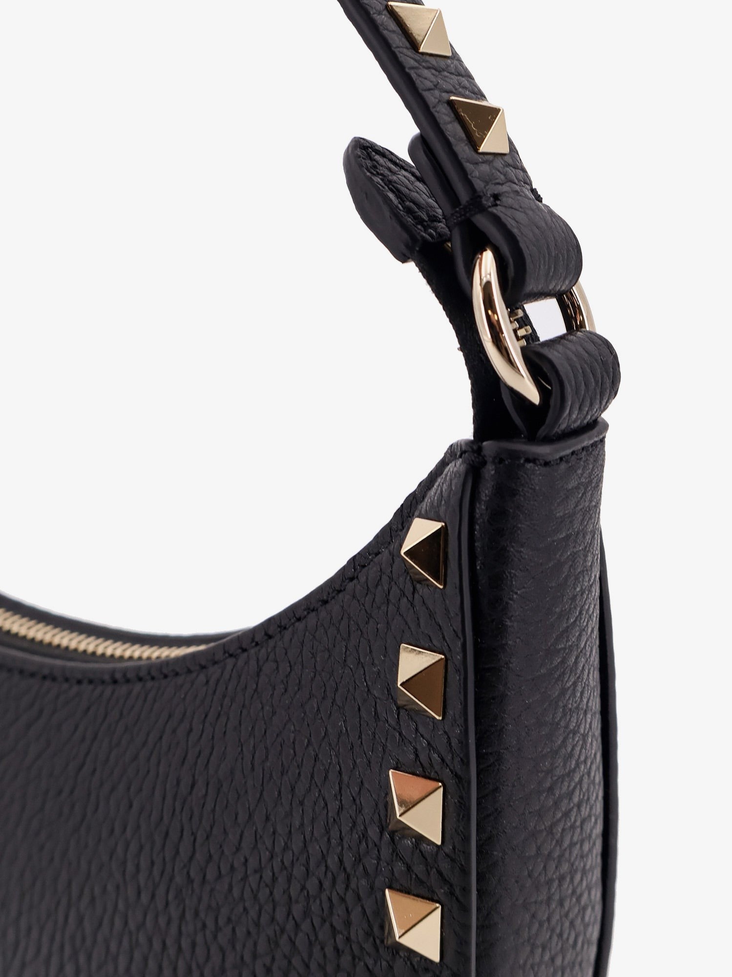 Valentino Garavani Rockstud mini sac hobo en cuir