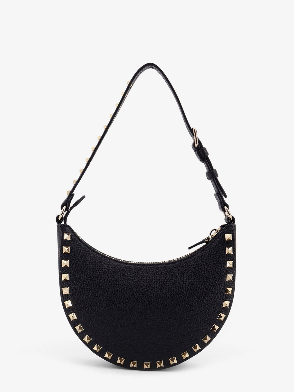 Valentino Garavani Rockstud mini sac hobo en cuir