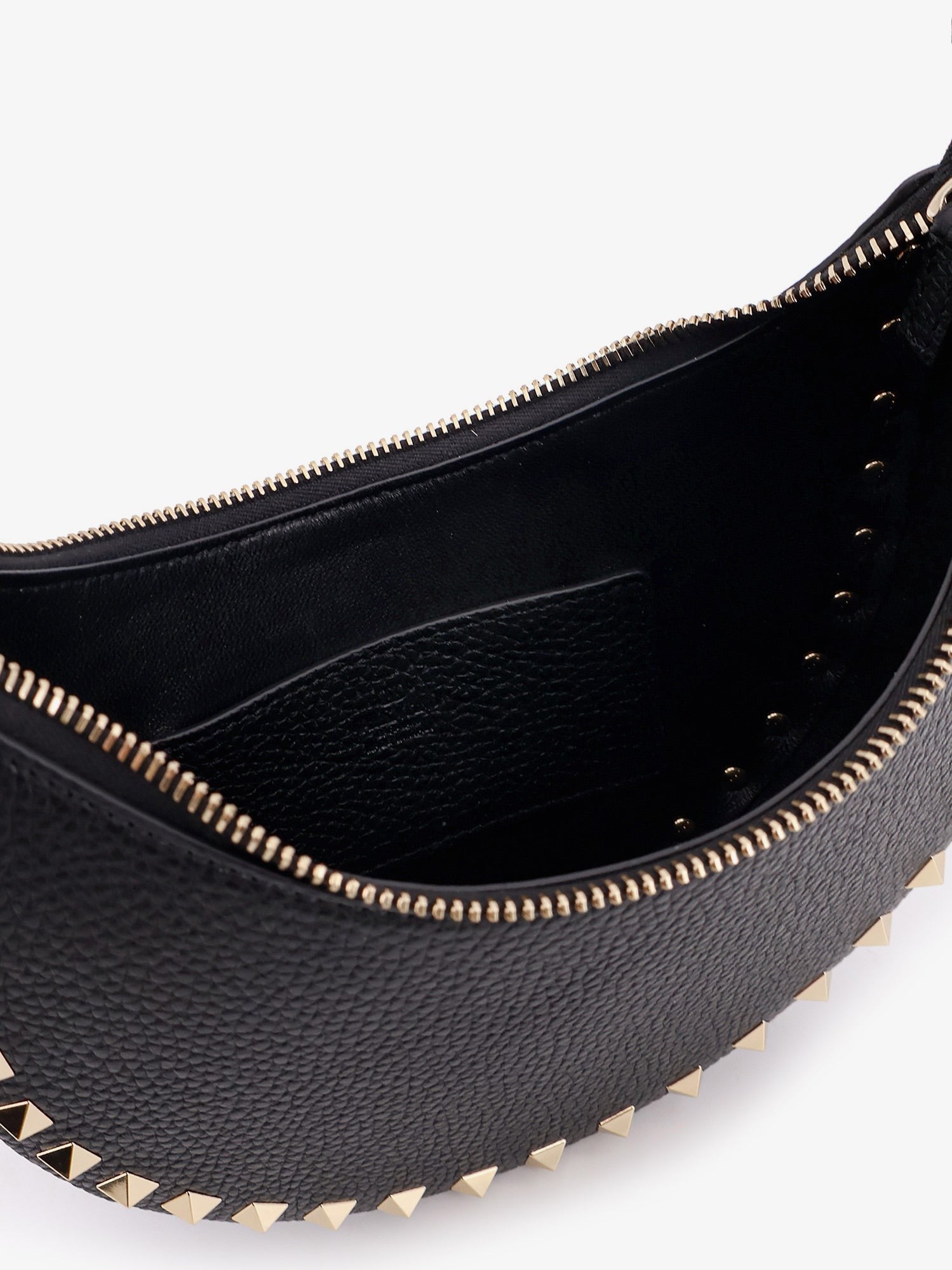 Valentino Garavani Rockstud mini sac hobo en cuir