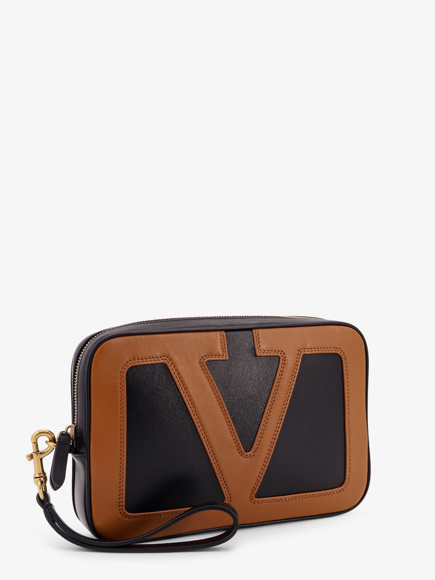Valentino Garavani Viva Superstar Leder-Clutch