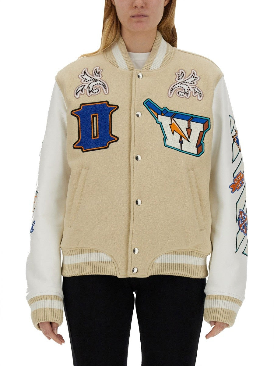 Off-White VARSITY JACKET