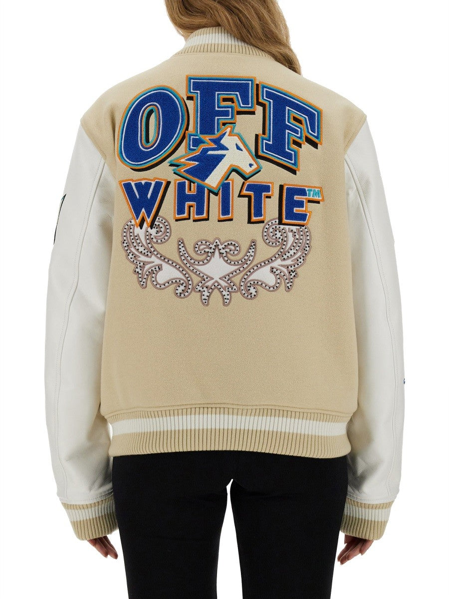 Off-White VARSITY JACKET