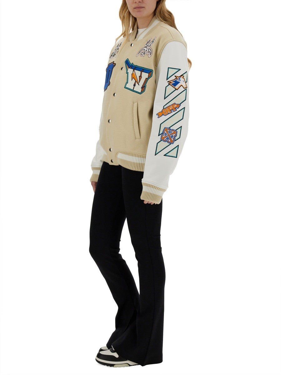 Off-White VARSITY JACKET