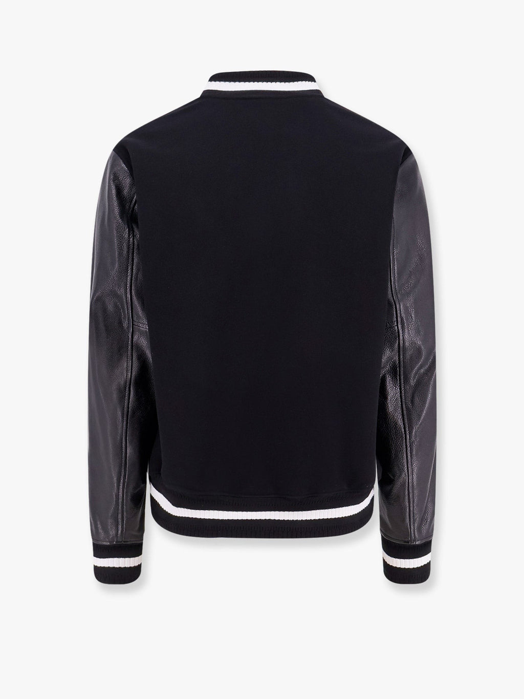 Givenchy Varsity wollen mix bomberjack met leren mouwen