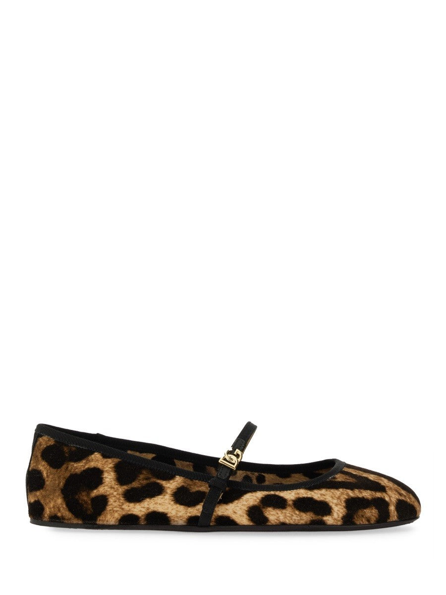 Dolce & Gabbana AKSAMITNA BALERINA
