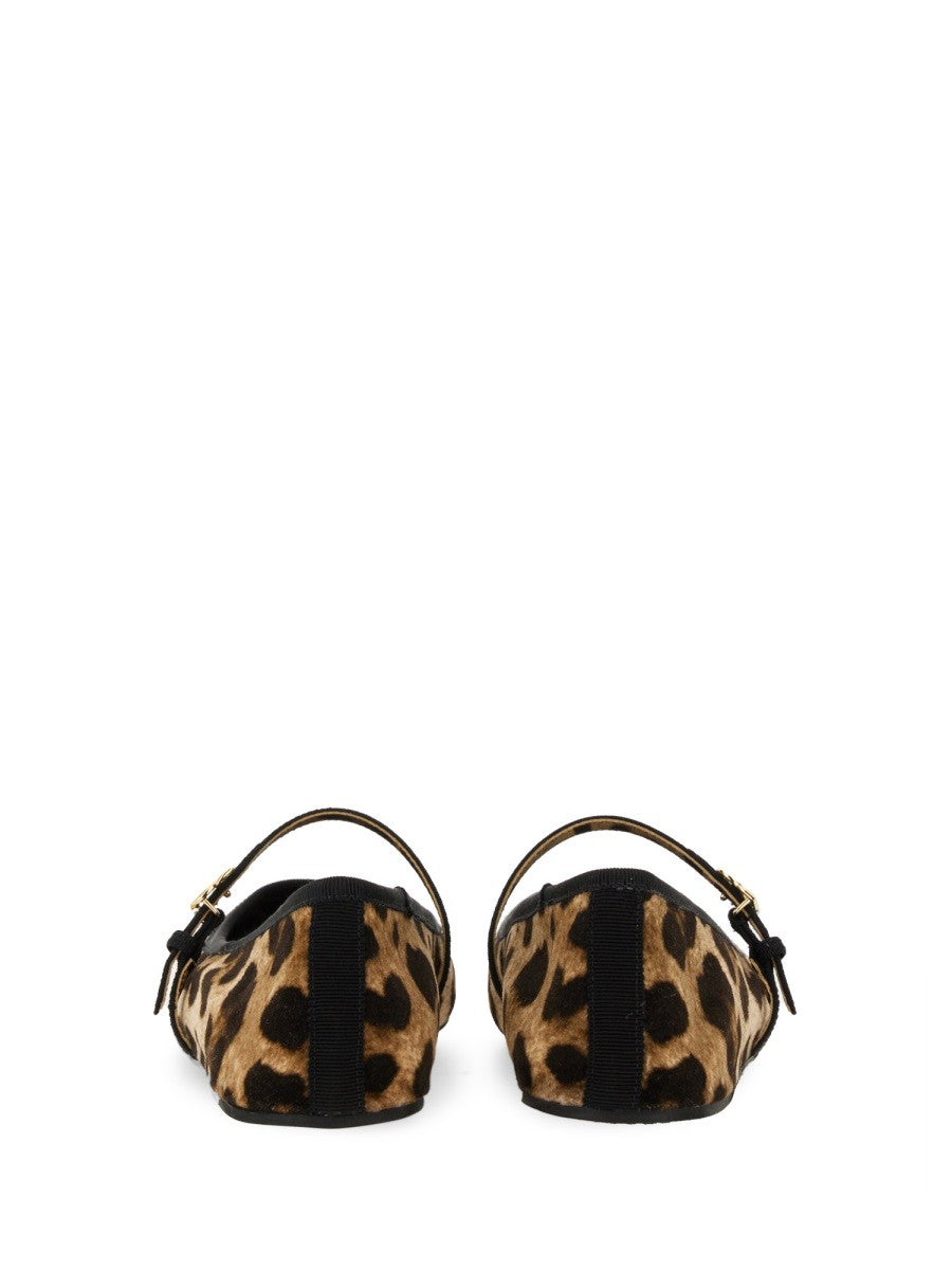 Dolce & Gabbana AKSAMITNA BALERINA