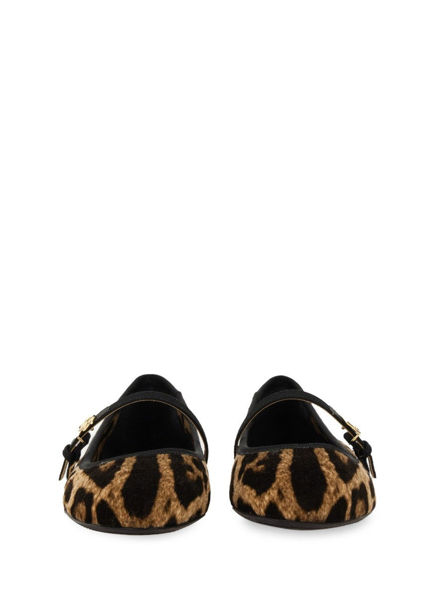 Dolce & Gabbana AKSAMITNA BALERINA