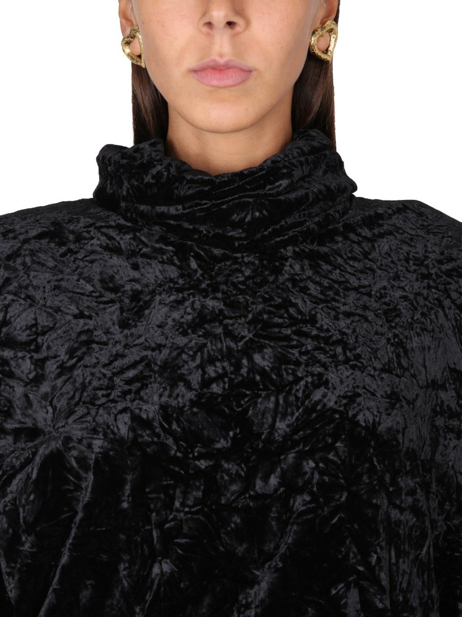 Saint Laurent SAMT ROLLKRAGEN TOP