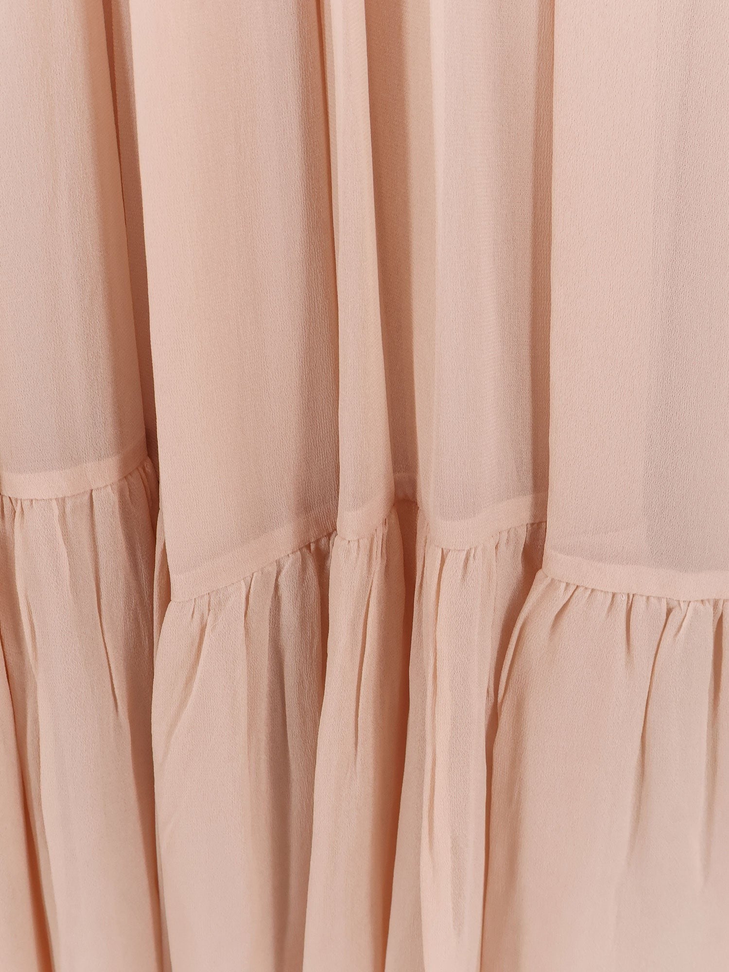 Pinko Venturone chiffon long dress