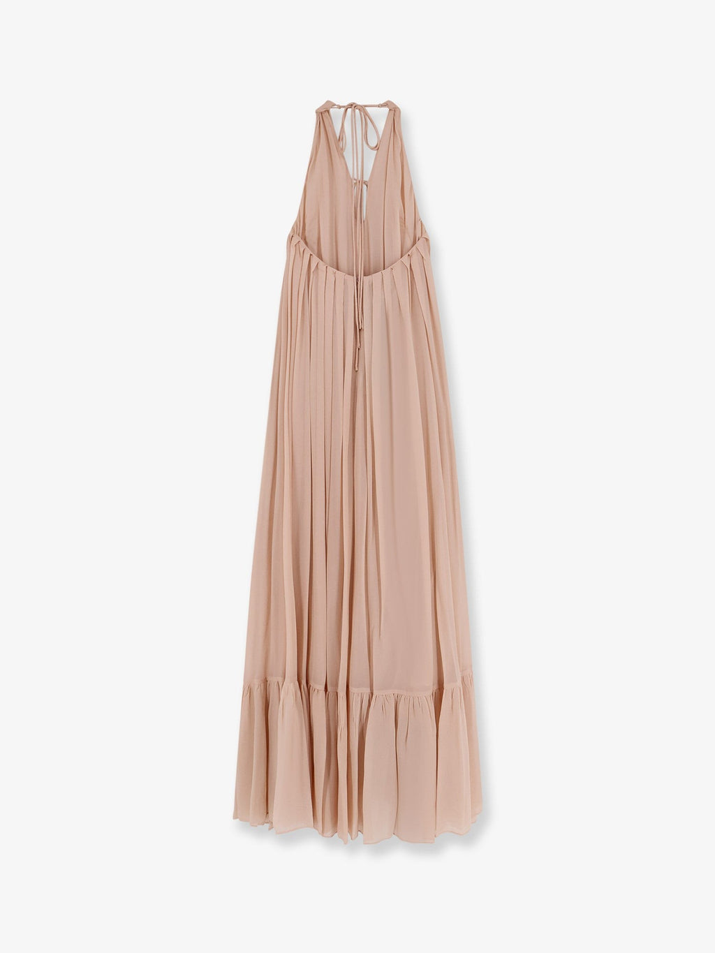 Pinko Venturone langes Chiffonkleid