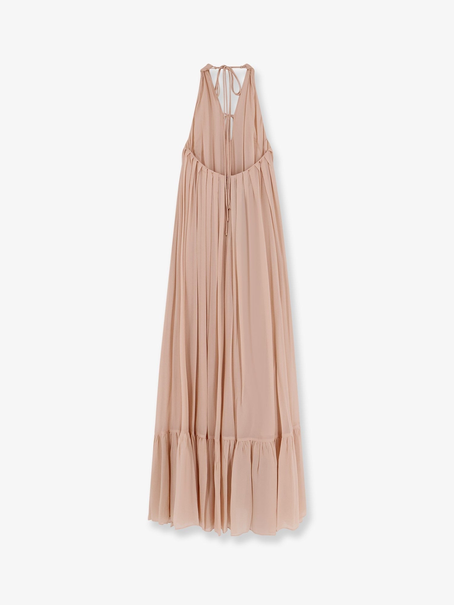 Pinko Venturone chiffon long dress