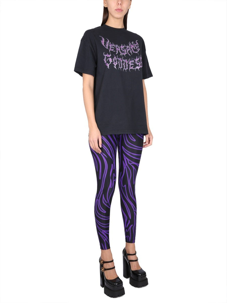 Versace CAMISETA OVERSIZED GODDESS