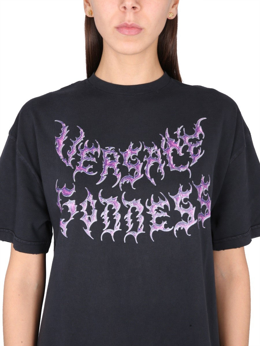 Versace CAMISETA OVERSIZED GODDESS