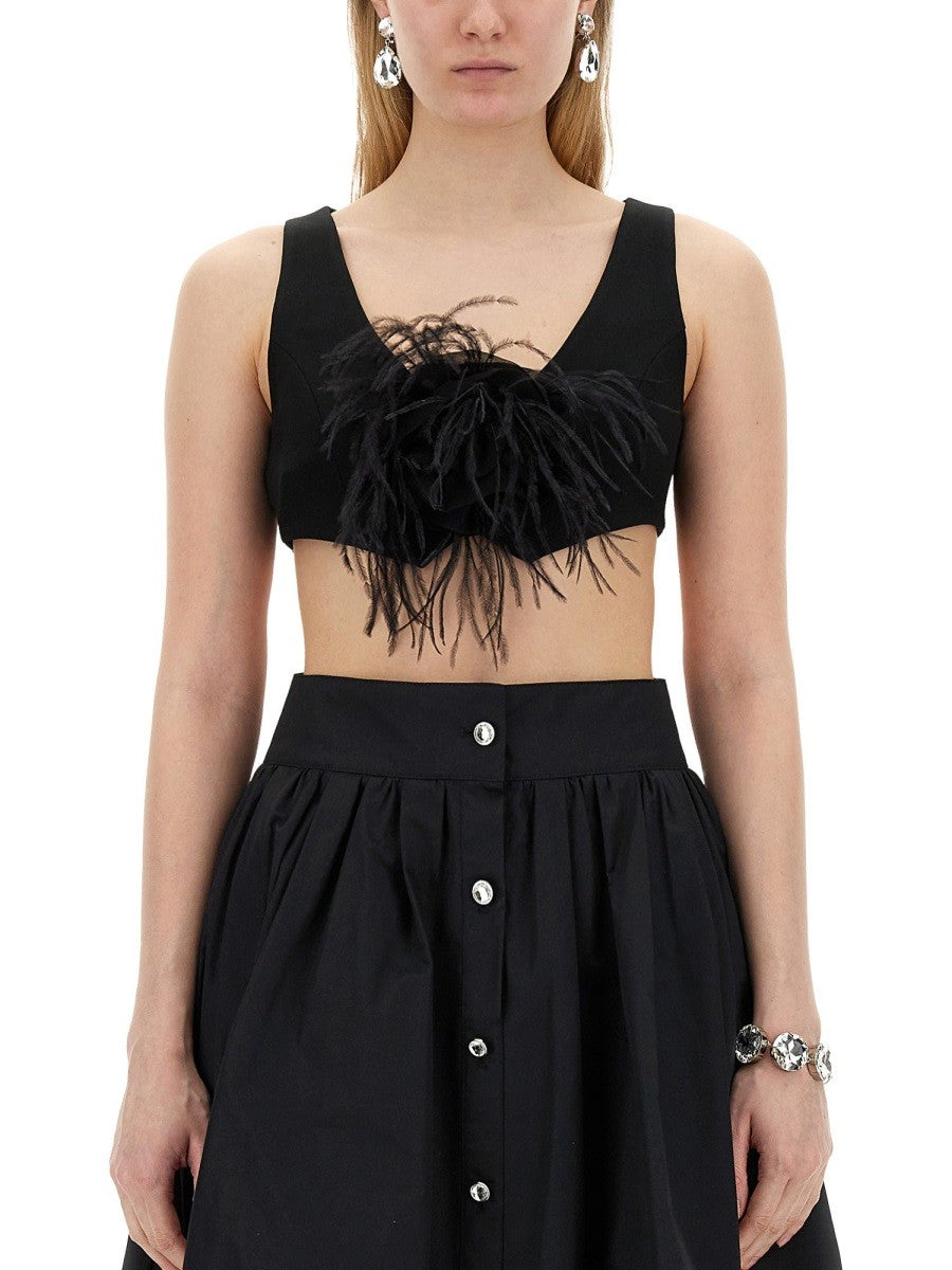 Moschino VESTS WITH ROSE.