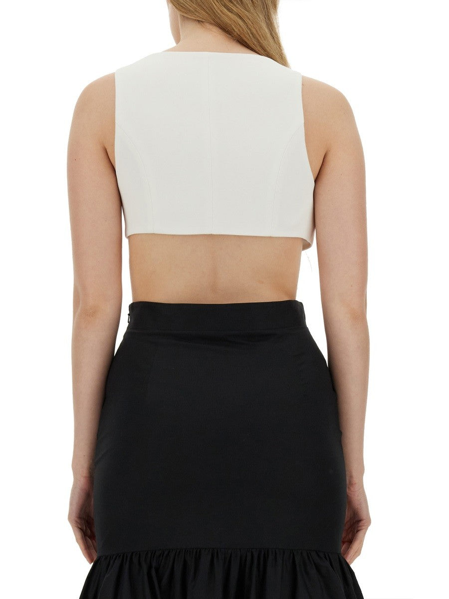 Moschino VESTS WITH ROSE.