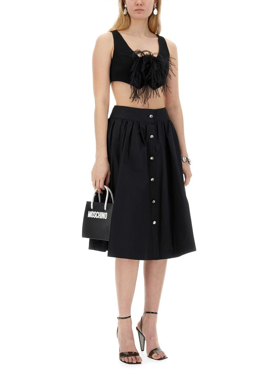 Moschino VESTS WITH ROSE.