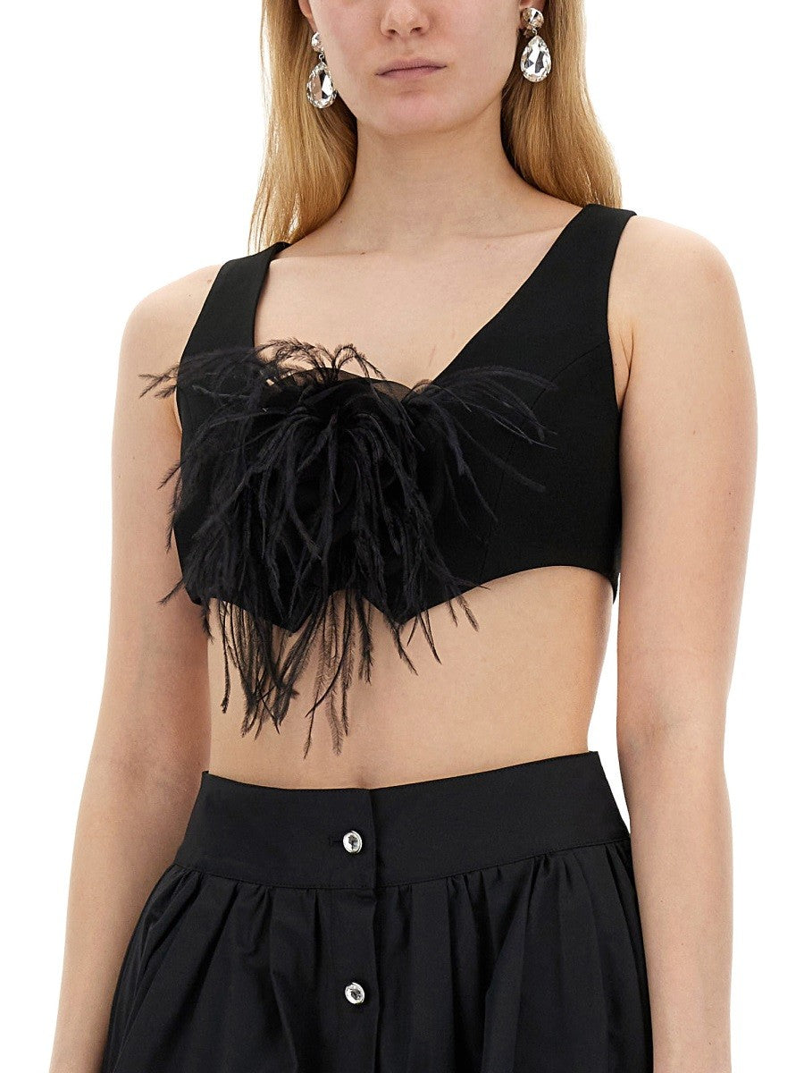 Moschino VESTS WITH ROSE.