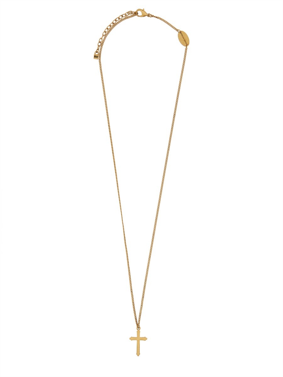 Dsquared2 VINTAGE CROSS NECKLACE