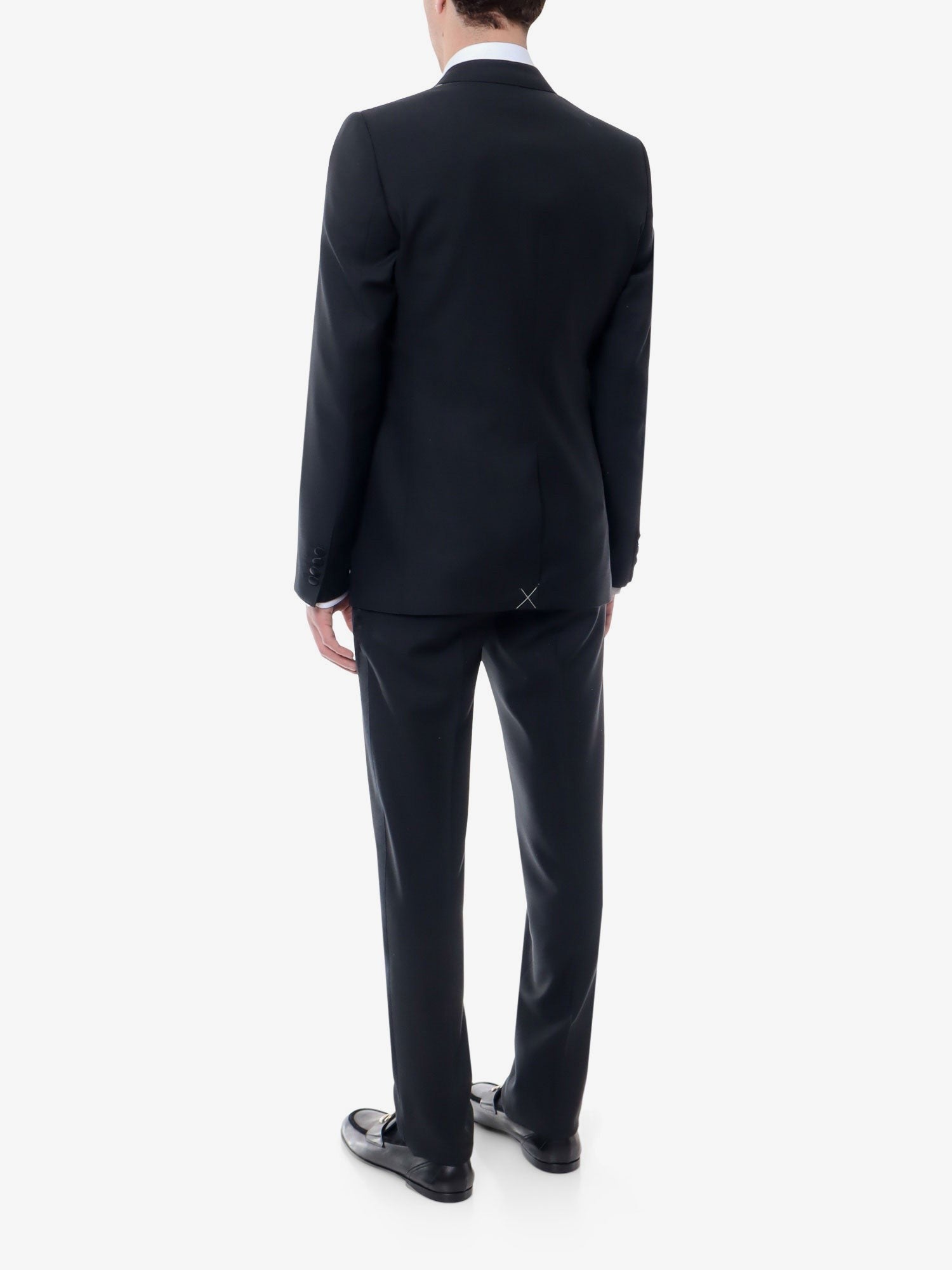 Dolce & Gabbana Virgin wool blend tuxedo with gilet and satin profiles