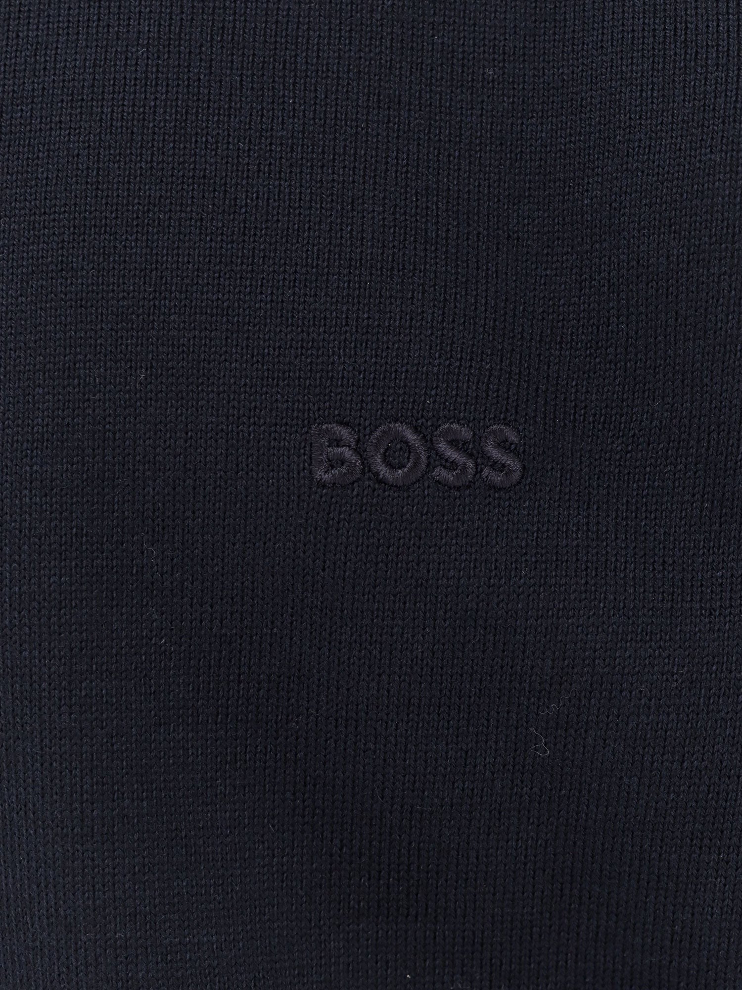 Boss Strickjacke aus Schurwolle
