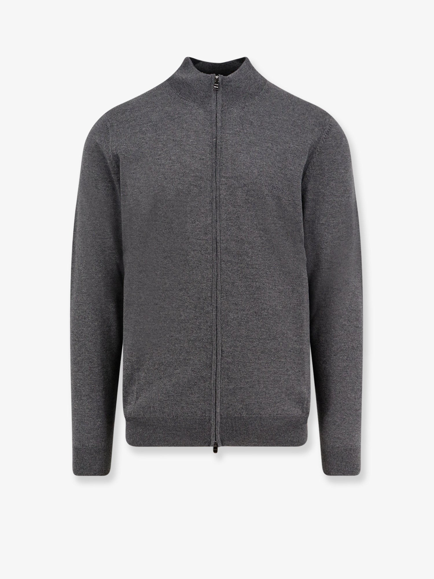 Boss Strickjacke aus Schurwolle