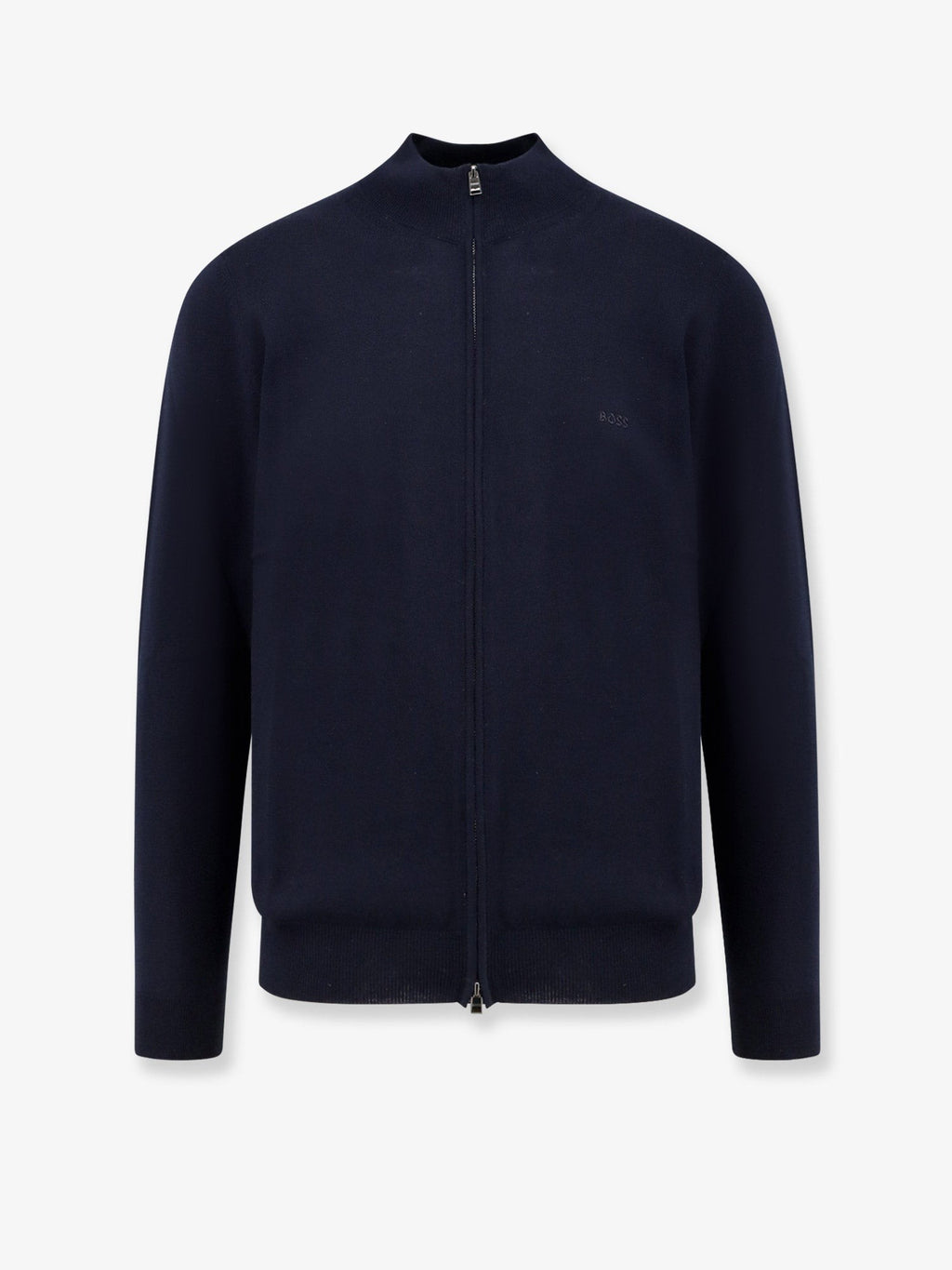 Boss Strickjacke aus Schurwolle